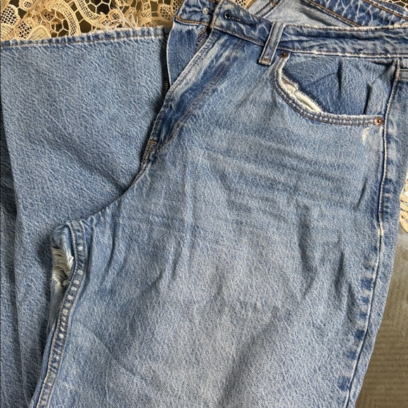 Curve Love Abrecrombie & Fitch Blue Denim Jeans - Picture 4 of 4